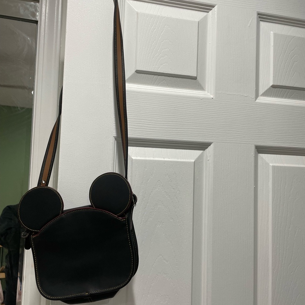 Black Mickey Mouse Crossbody Bag